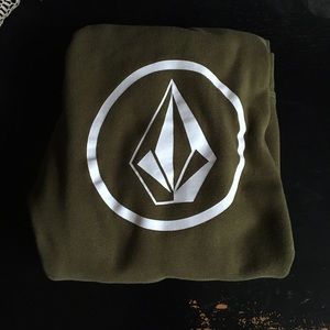 Volcom Olive Green Hoodie (Unisex)